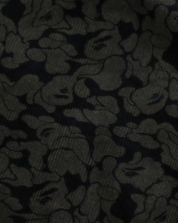 Bape Solid Camo Corduroy Pracovná Kosele Panske Námornícka Modrá Modre | SK-2781