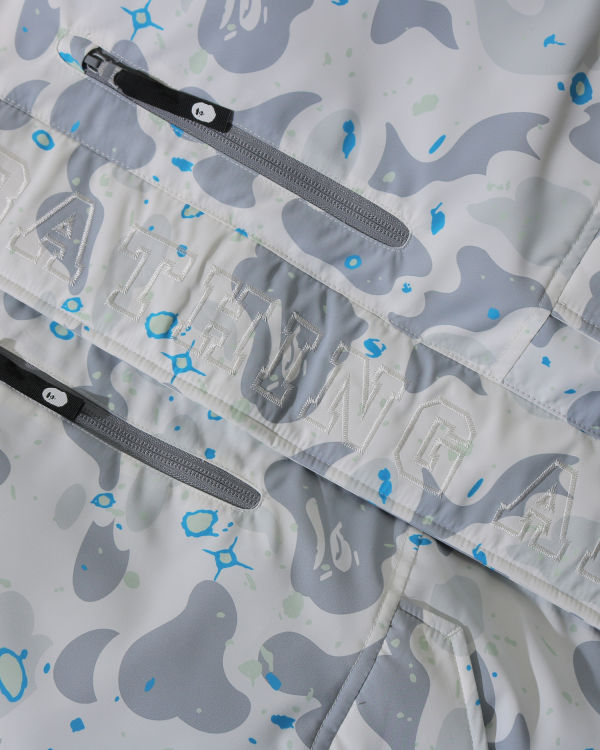 Bape Space Camo Military Loose Fit Páperové Bundy Panske Biele | SK-5964