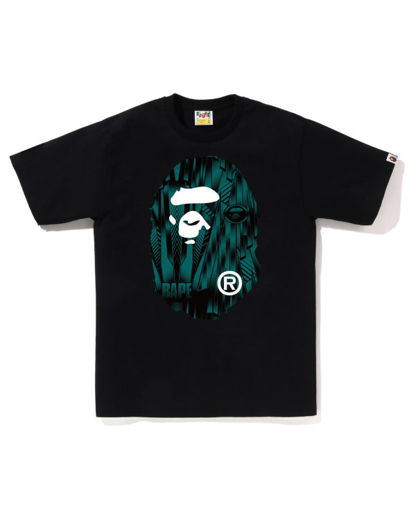 Bape Speed Racer Big Ape Head Tricko Panske Čierne | SK-8739