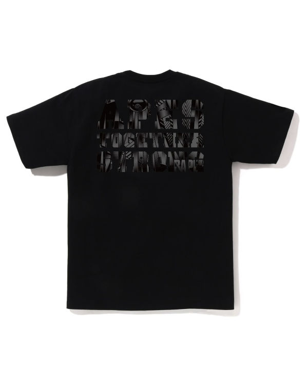 Bape Speed Racer College ATS Tricko Panske Čierne | SK-4610
