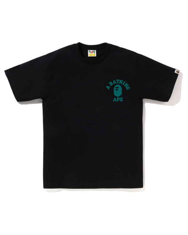 Bape Speed Racer College ATS Tricko Panske Čierne | SK-9726