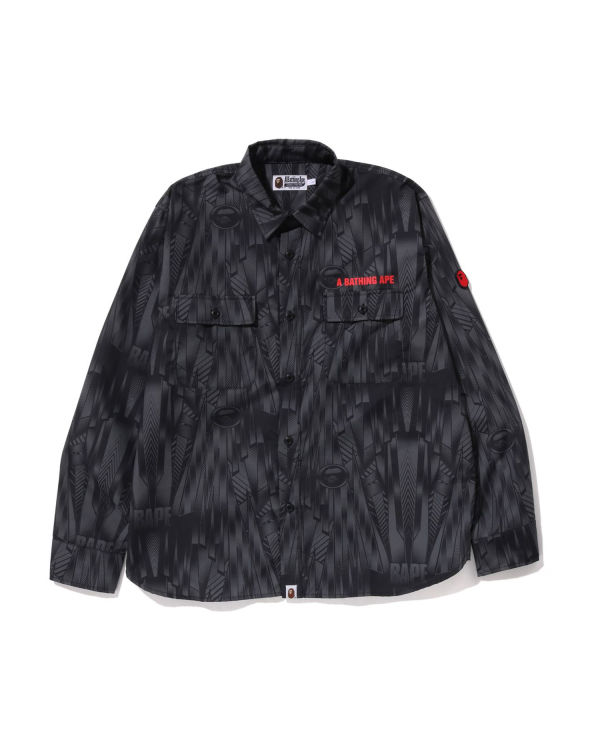Bape Speed Racer Relaxed Fit Kosele Panske Čierne | SK-5193