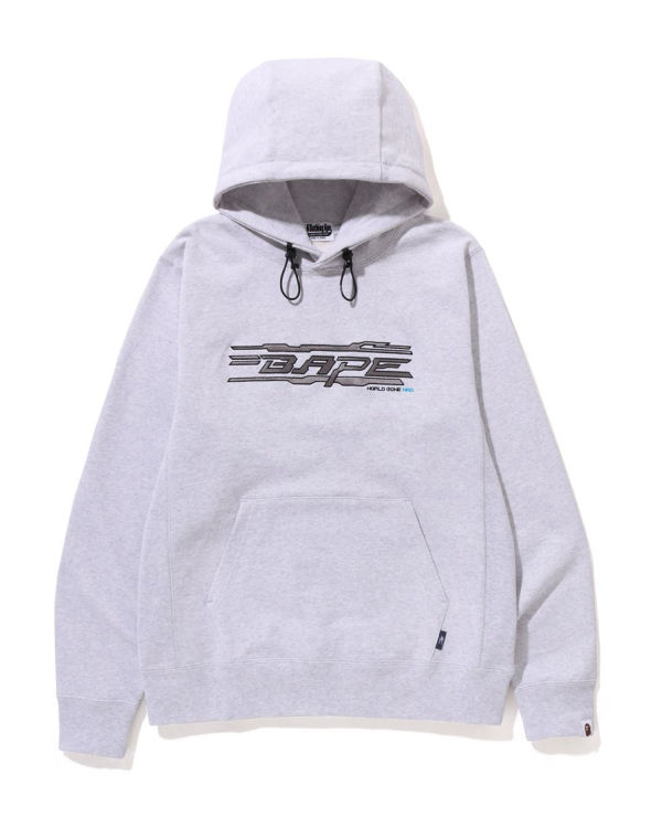 Bape Stiching Pullover Mikiny S Kapucňou Panske Siva | SK-4627
