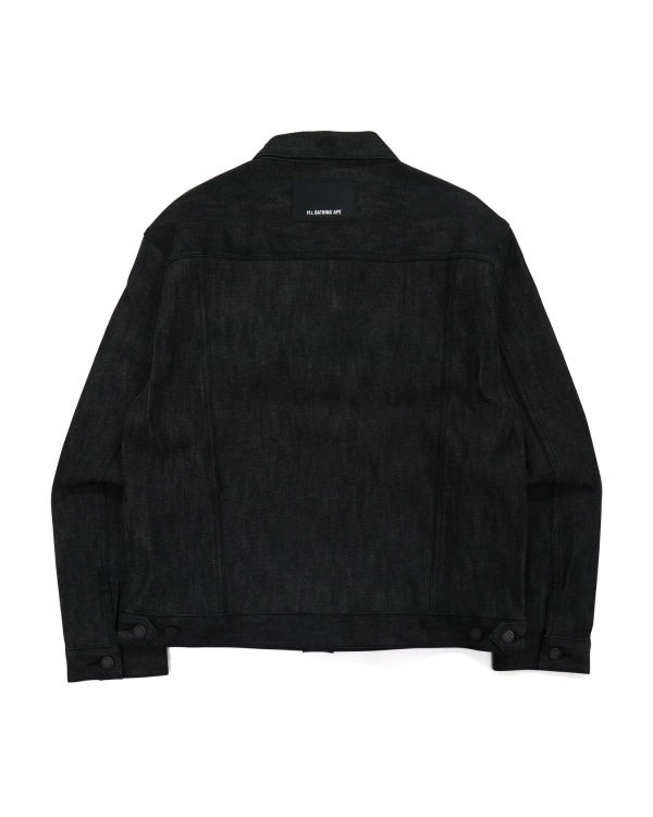 Bape Stretch Denim Bundy Panske Čierne | SK-0651
