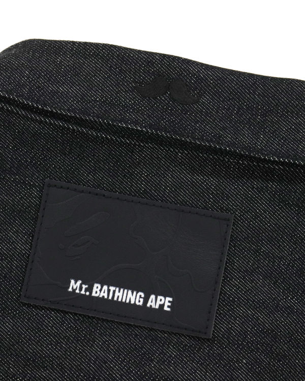 Bape Stretch Denim Bundy Panske Čierne | SK-0651
