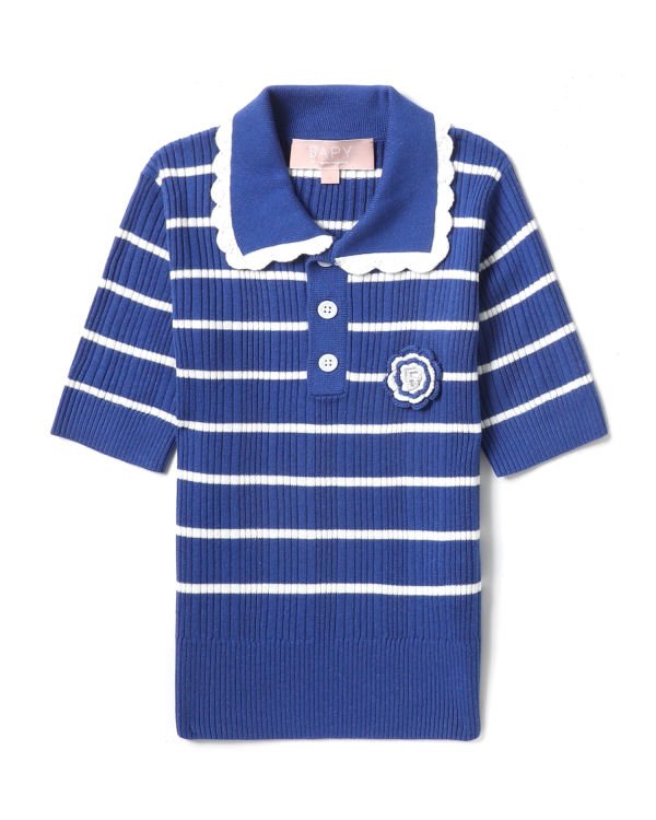 Bape Stripe Tricko Damske Modre | SK-6014