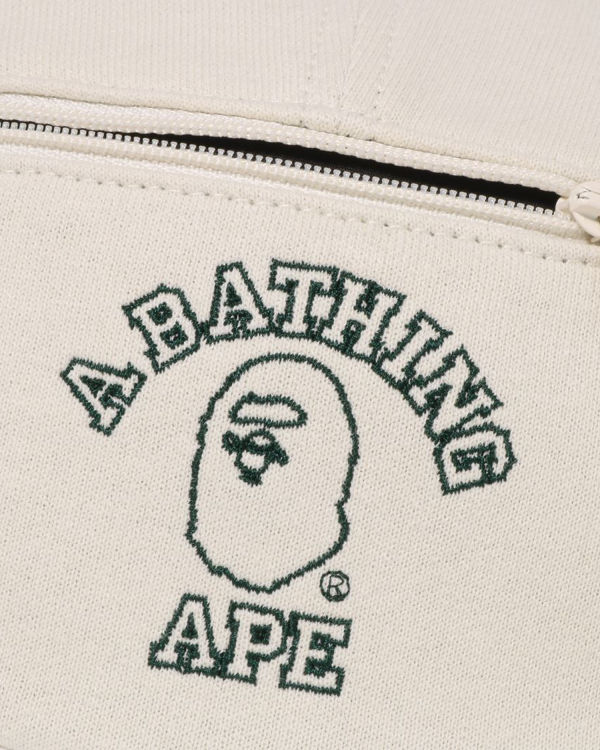 Bape Sweat Jet Caps Panske Biele | SK-3840