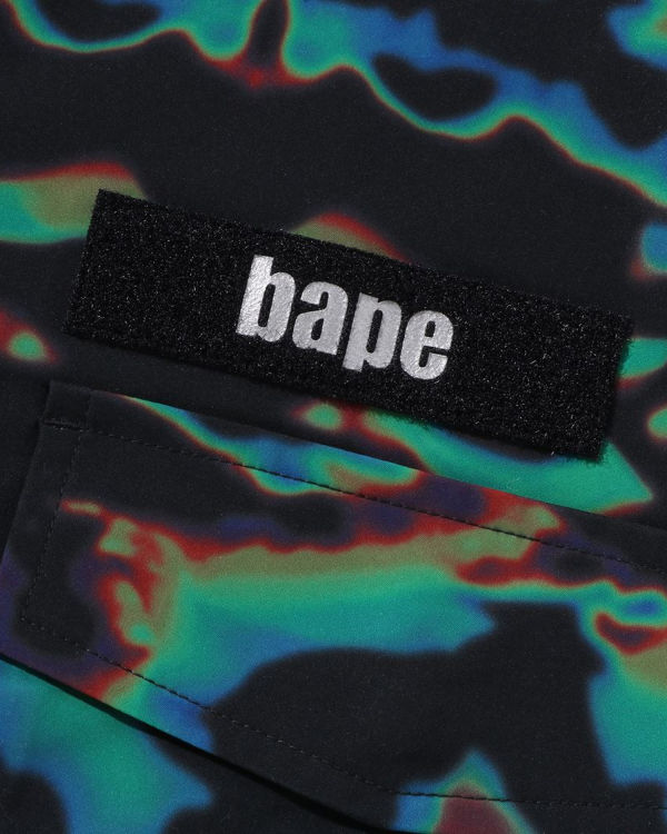 Bape Thermography Loose Fit M-65 Bundy Panske Čierne | SK-2731