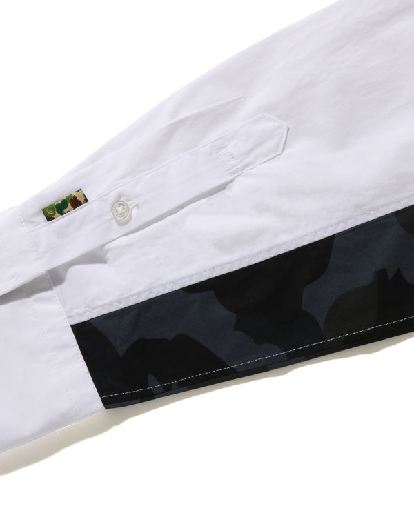 Bape Thomas Mason Multi Pattern Siroke Topanky Fit Kosele Panske Modre Biele | SK-3954