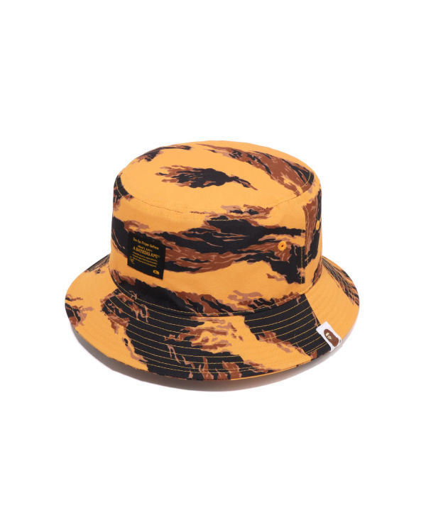 Bape Tiger Camo Bucket Klobuky Panske Oranžové | SK-1735