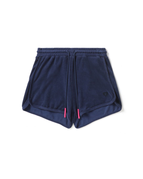 Bape Towelling track Sortky Damske Námornícka Modrá Modre | SK-8507