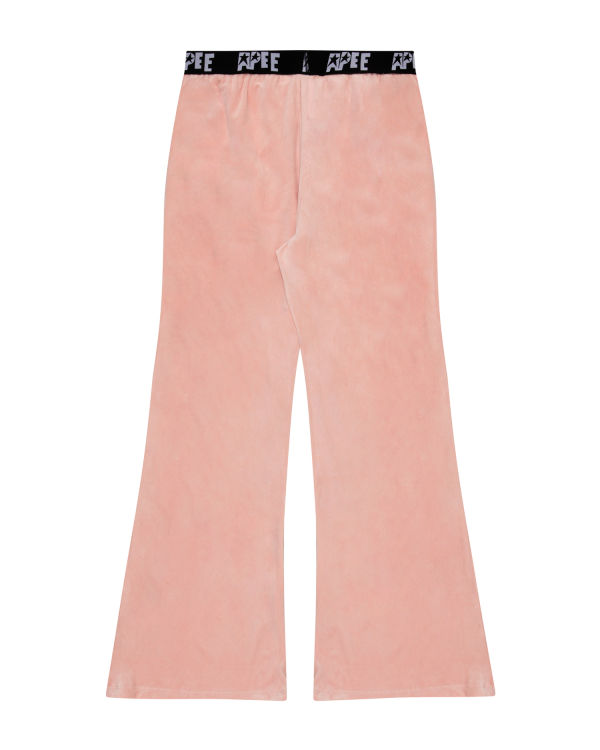 Bape Velour Jogger Nohavice Damske Ruzove | SK-3812