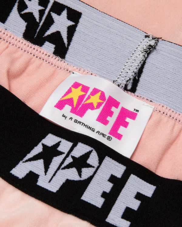 Bape Velour Jogger Nohavice Damske Ruzove | SK-3812