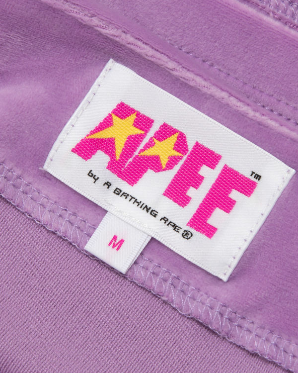 Bape Velour Vesty Damske Nachový | SK-8439