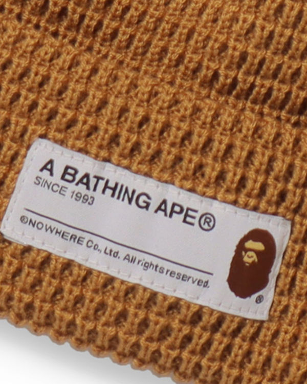 Bape Waffle Caps Panske Béžové | SK-2596