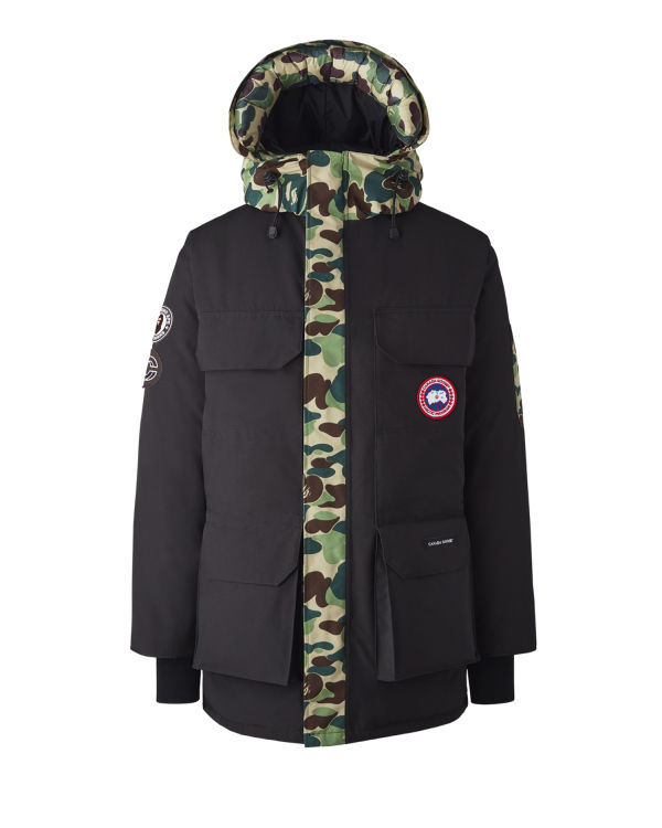 Bape X Canada Goose X Concepts ABC Camo Expedition Parka Panske Čierne | SK-3582