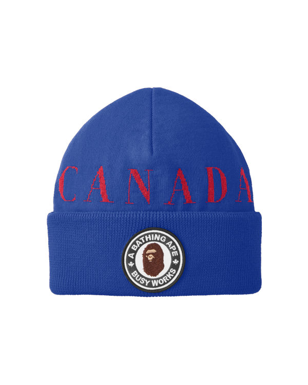 Bape X Canada Goose X Concepts Caps Panske Modre | SK-8917