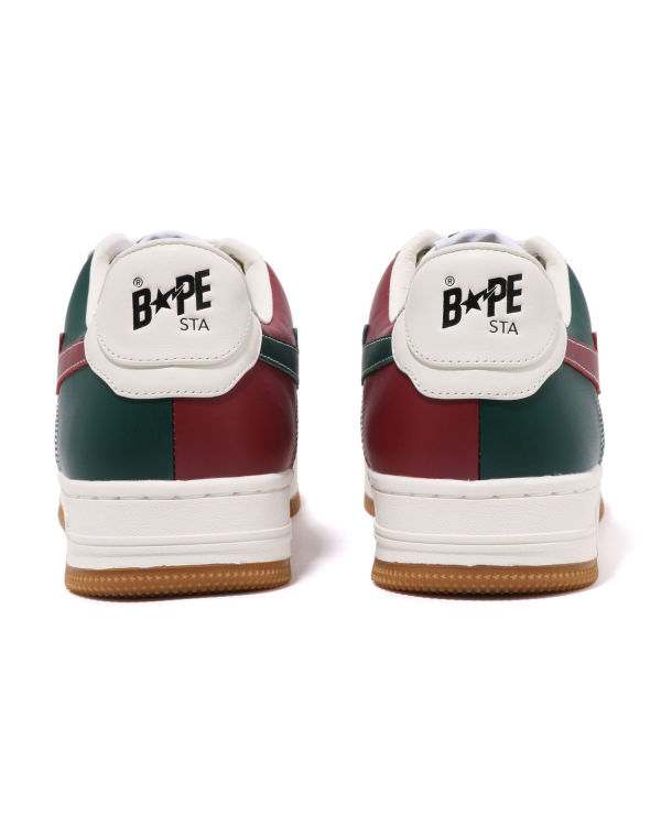 Bape X END. STA M1 Tenisky Panske Biele Zelene Červené | SK-2956