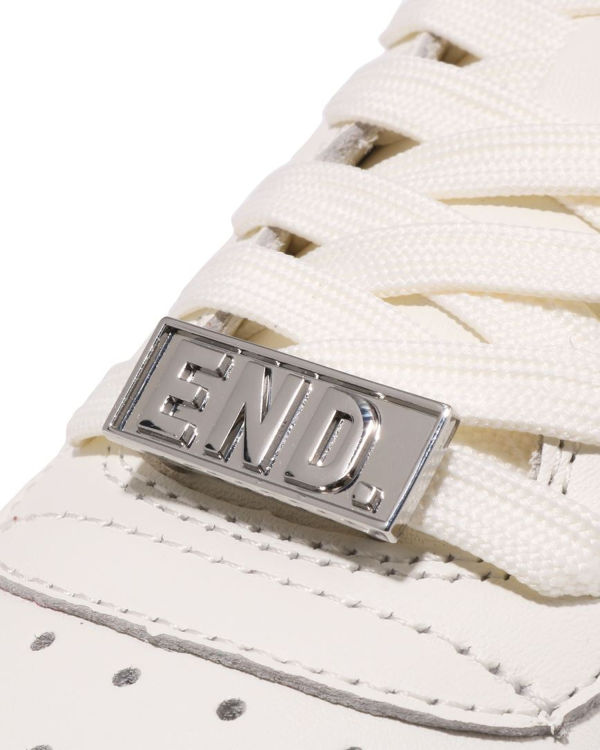 Bape X END. STA M1 Tenisky Panske Biele Zelene Červené | SK-2956