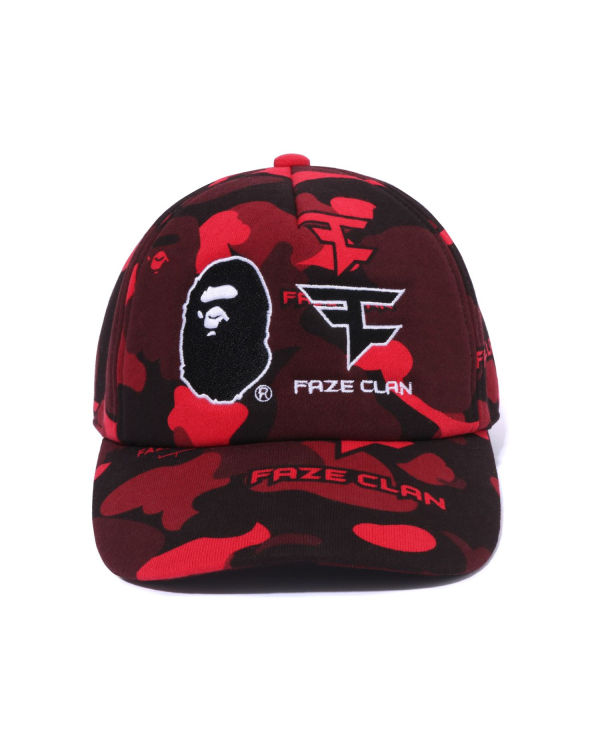 Bape X Faze Clan Snap Back Caps Panske Svetlo Červené | SK-0734