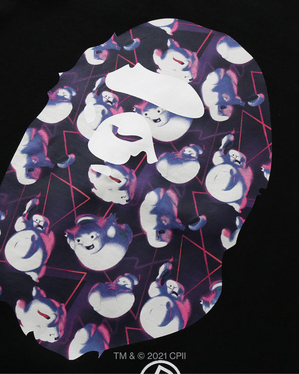 Bape X Ghostbusters Ape Head Crewneck Mikiny Panske Čierne | SK-5921