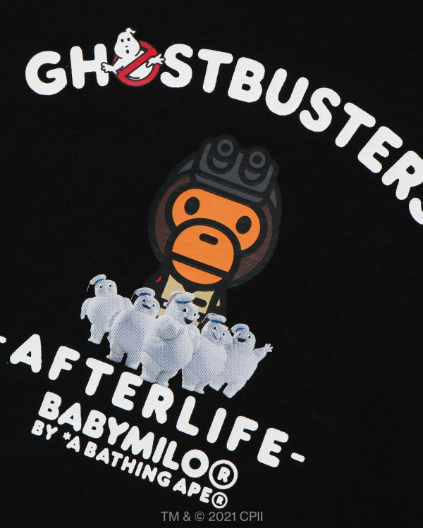 Bape X Ghostbusters Milo Long Sleeve Tricko Detske Čierne | SK-2513