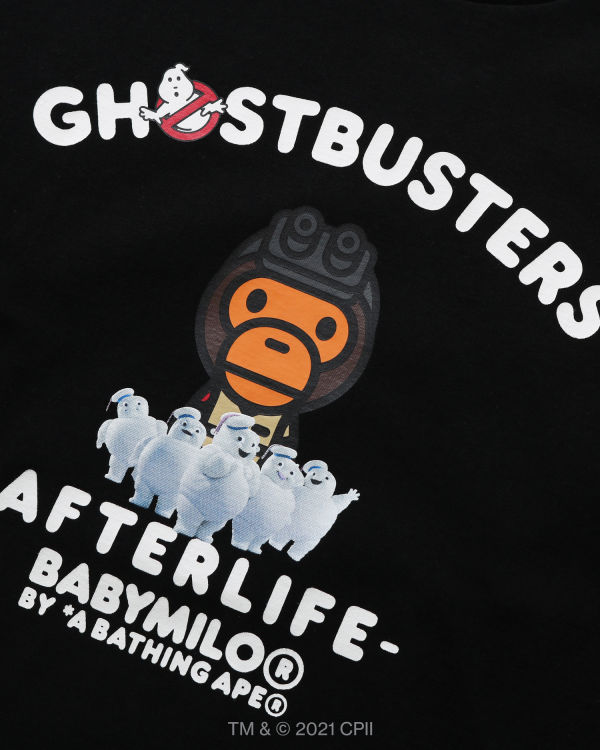 Bape X Ghostbusters Milo Long Sleeve Tricko Panske Čierne | SK-3674