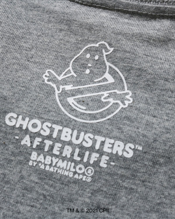 Bape X Ghostbusters Milo Long Sleeve Tricko Detske Siva | SK-5742