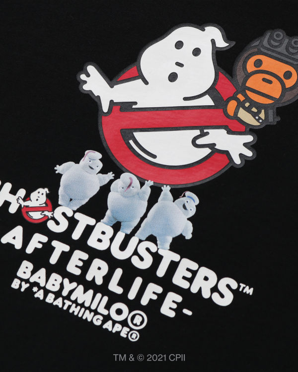 Bape X Ghostbusters Milo Tricko Detske Čierne | SK-5820