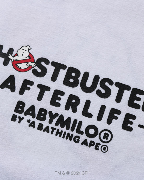 Bape X Ghostbusters Milo Tricko Panske Biele | SK-6412