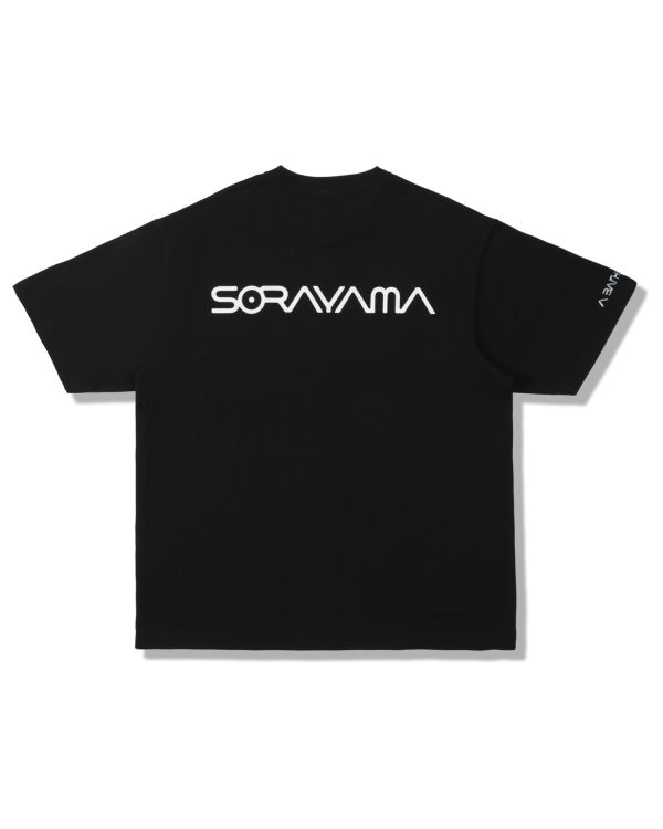 Bape X Hajime Sorayama Ape Head Tricko Panske Čierne | SK-5487