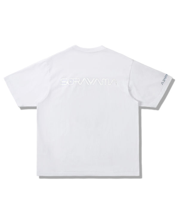 Bape X Hajime Sorayama Ape Head Tricko Panske Biele | SK-8235