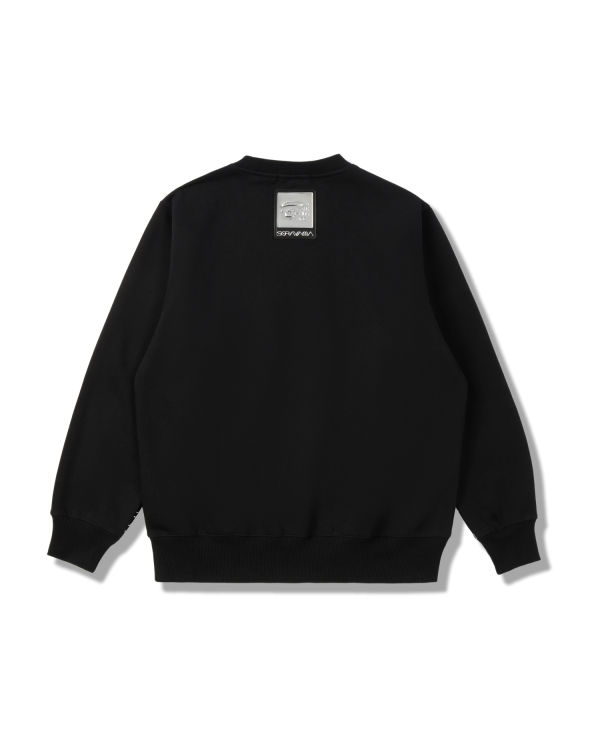 Bape X Hajime Sorayama Crewneck Mikiny Panske Čierne | SK-4658