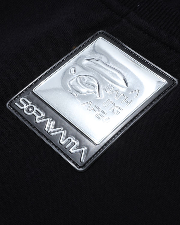 Bape X Hajime Sorayama Crewneck Mikiny Panske Čierne | SK-4658