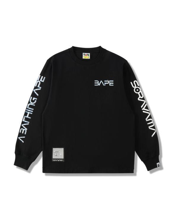 Bape X Hajime Sorayama L/S Tricko Panske Čierne | SK-5389