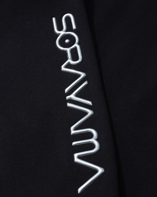 Bape X Hajime Sorayama Logo Tepláky Panske Čierne | SK-2495