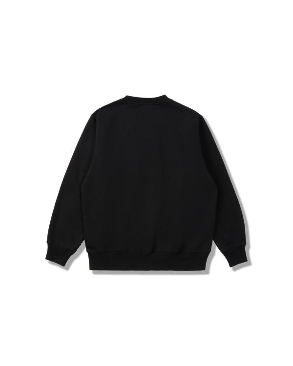 Bape X Hajime Sorayama Shark Crewneck Mikiny Panske Čierne | SK-0642