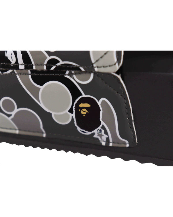 Bape X Hayn STA Camo Sandále Panske Čierne | SK-5021