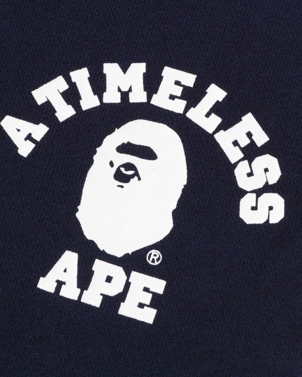 Bape X JJJJOUND College Tepláky Panske Námornícka Modrá Modre | SK-7940