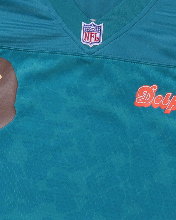 Bape X M&N NFL Miami Dolphins Legacy Jersey Tricko Panske Mätové | SK-5064