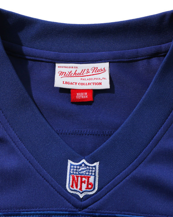 Bape X M&N NFL New England Patriots Legacy Jersey Tricko Panske Modre | SK-5318