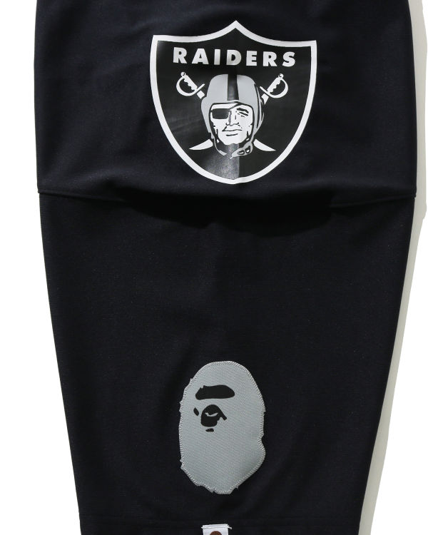 Bape X M&N NFL Oakland Raiders Legacy Jersey Tricko Panske Čierne | SK-5179