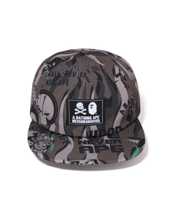 Bape X NBHD Caps Panske Tmavo Hnedožltý | SK-8590