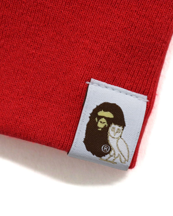 Bape X OVO Long Sleeve Tricko Panske Svetlo Červené | SK-1395
