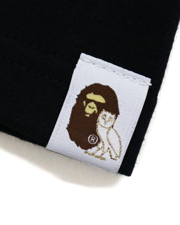 Bape X OVO Milo Tricko Panske Čierne | SK-2734
