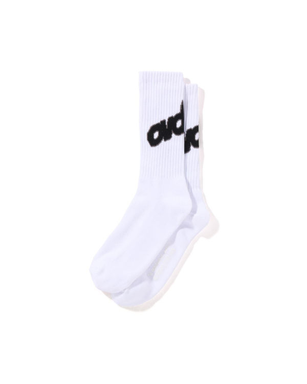 Bape X OVO Ponozky Panske Biele | SK-5329