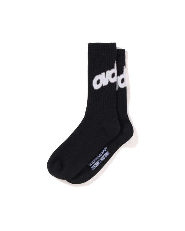 Bape X OVO Ponozky Panske Čierne | SK-7640