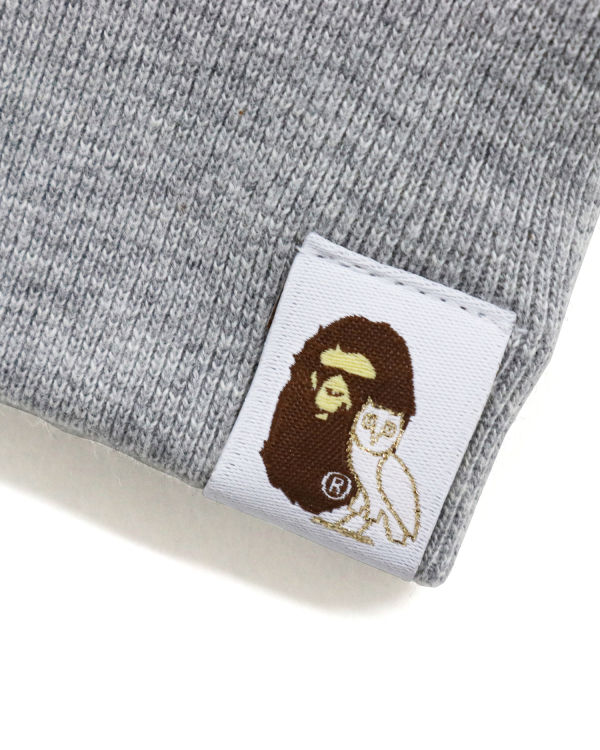 Bape X OVO Pullover Mikiny S Kapucňou Panske Siva | SK-3452
