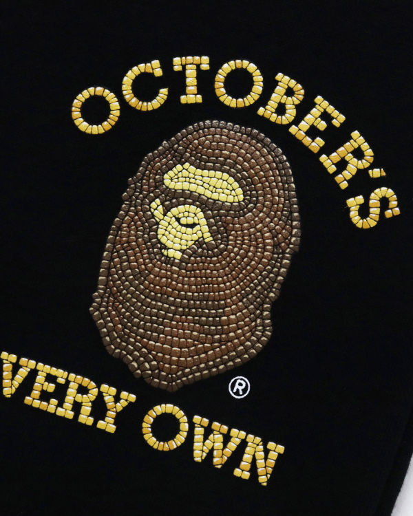 Bape X OVO Slim Fit Tepláky Panske Čierne | SK-1749