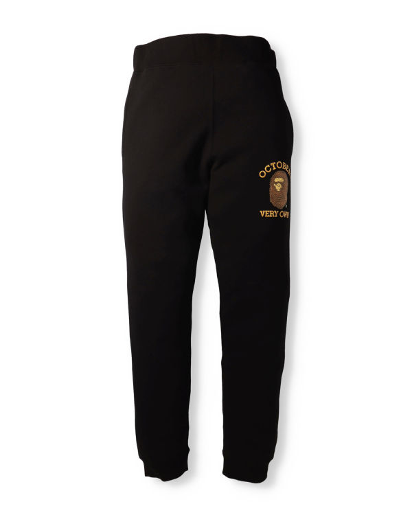 Bape X OVO Slim Fit Tepláky Panske Čierne | SK-1749